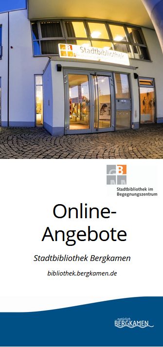 Deckblatt Flyer Online-Angebote